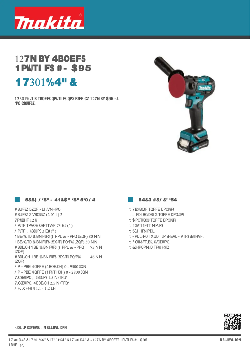 Image de la première page du manuel de l'appareil PV301DSAE