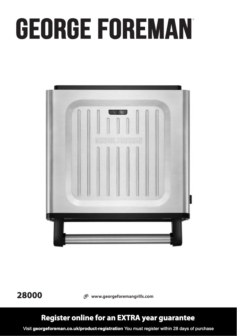 Imagen de la primera página del manual del dispositivo 28000