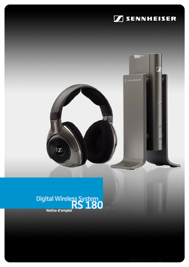 Page n°1 - Mode d'emploi Sennheiser RS 180