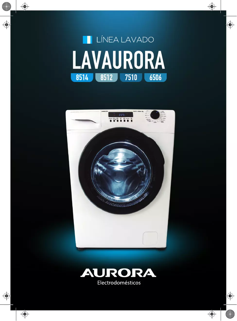 Image de la première page du manuel de l'appareil Lavaurora 8512
