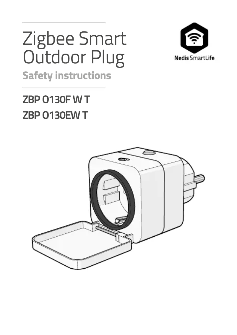 Image de la première page du manuel de l'appareil ZBPO130EWT