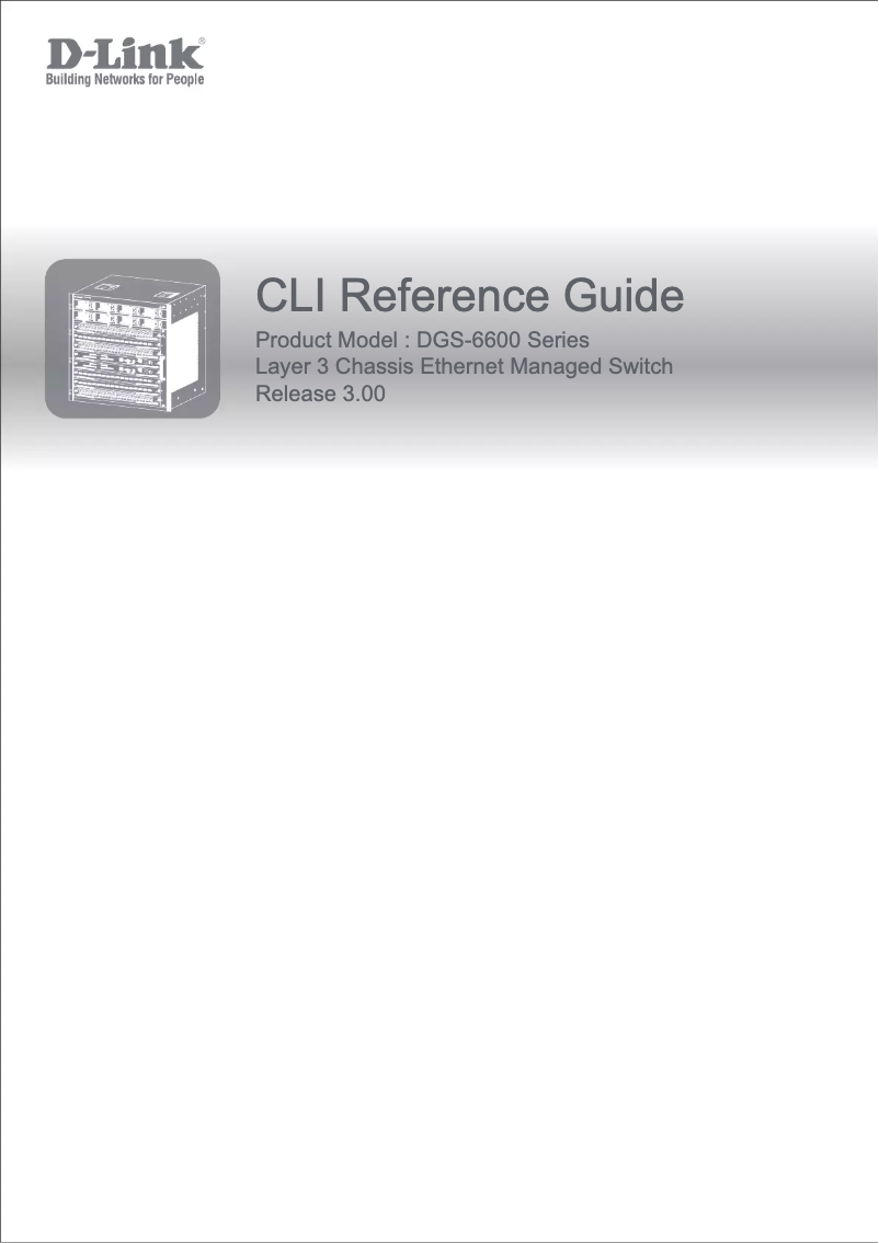 Page n°1 - Manuel utilisateur D-Link DGS-6608-SK