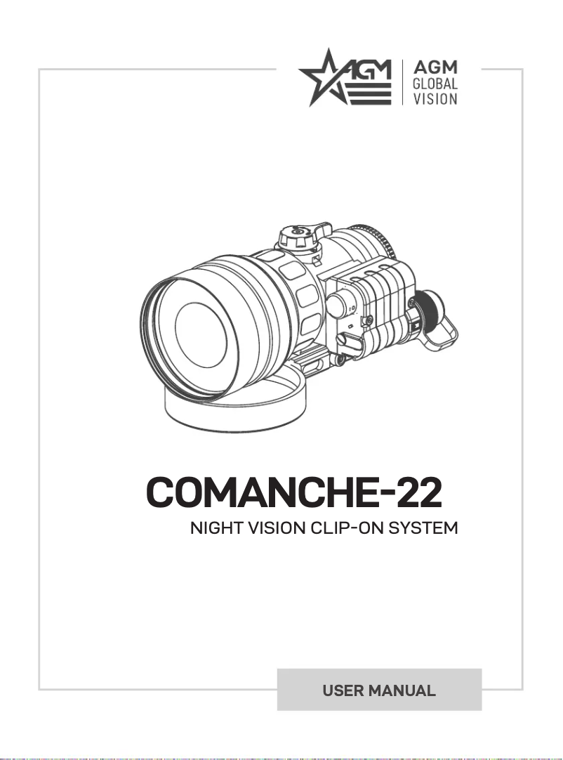 Page 1 de la notice Manuel utilisateur AGM Comanche-22