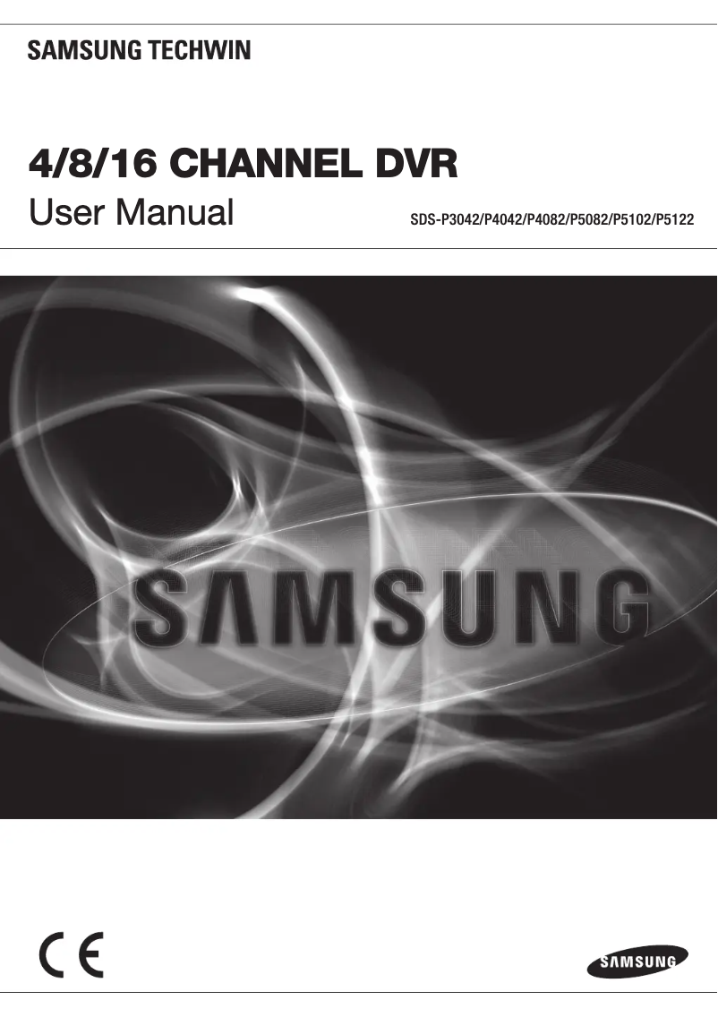Page 1 de la notice Manuel utilisateur Samsung SDS-P3022
