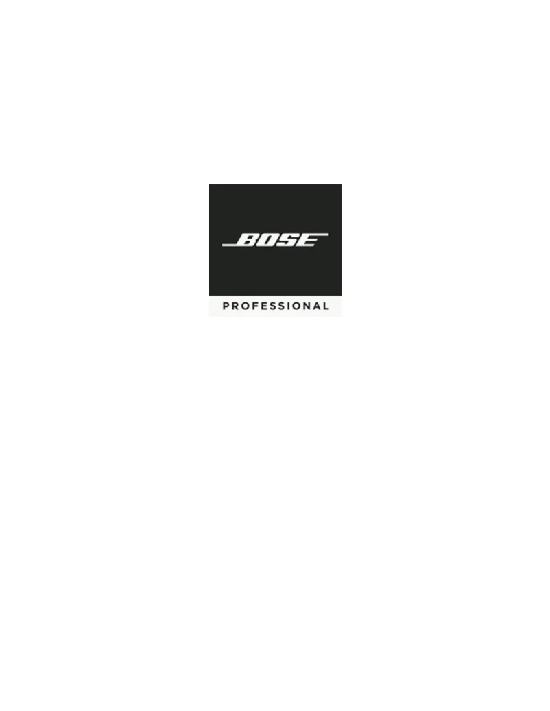 Page n°1 - Manuel utilisateur Bose PowerSpace P4150+