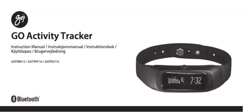 Page 1 de la notice Manuel utilisateur Goji Go GATRGY16