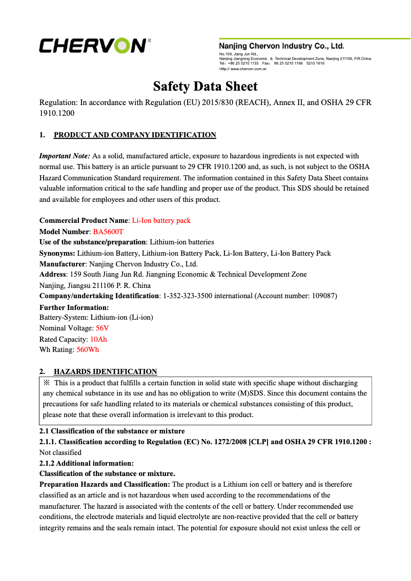 Página 1 del manual Instrucciones de seguridad EGO LB6000E