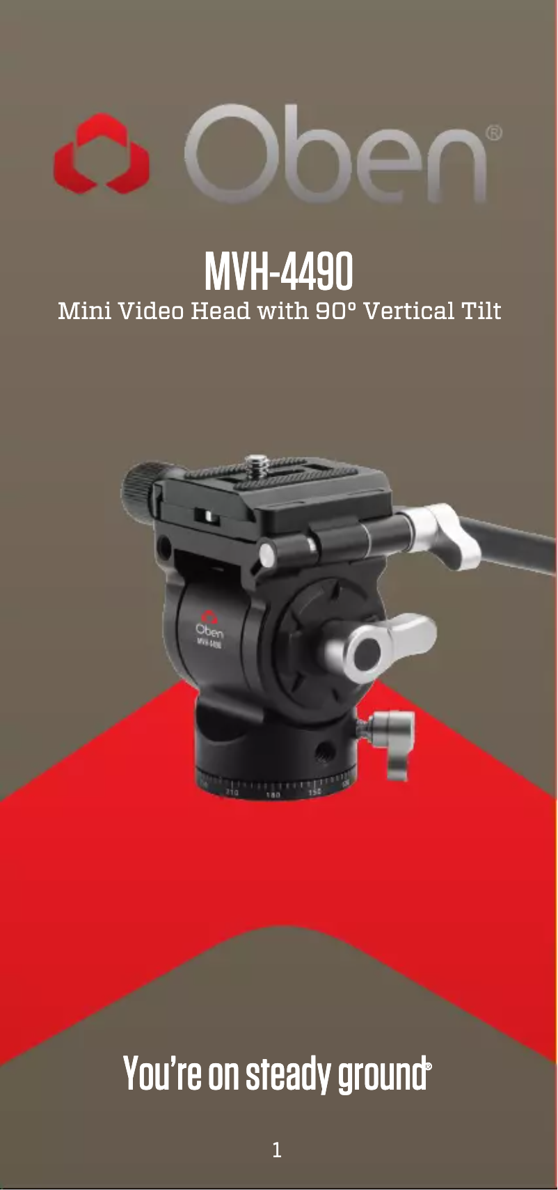 Page n°1 - Manuel utilisateur Oben MVH-4490