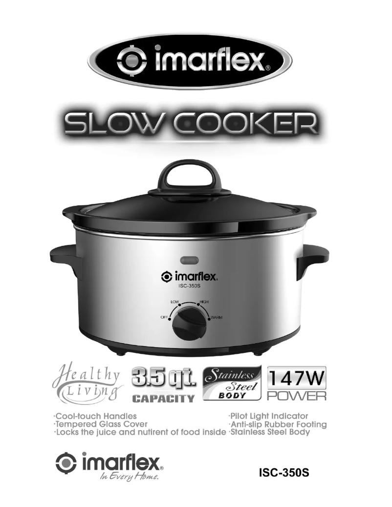 Page 1 de la notice Manuel utilisateur Imarflex ISC-350S