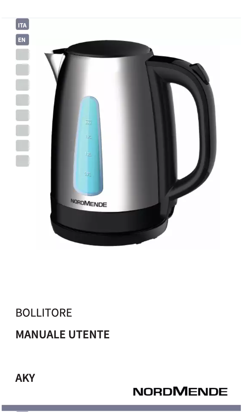 Image de la première page du manuel de l'appareil Aky