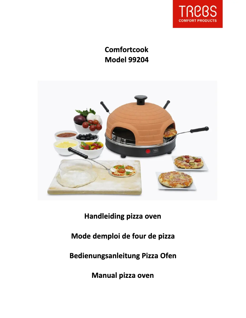 Página 1 del manual Manual de usuario Trebs Comfortcook 99204