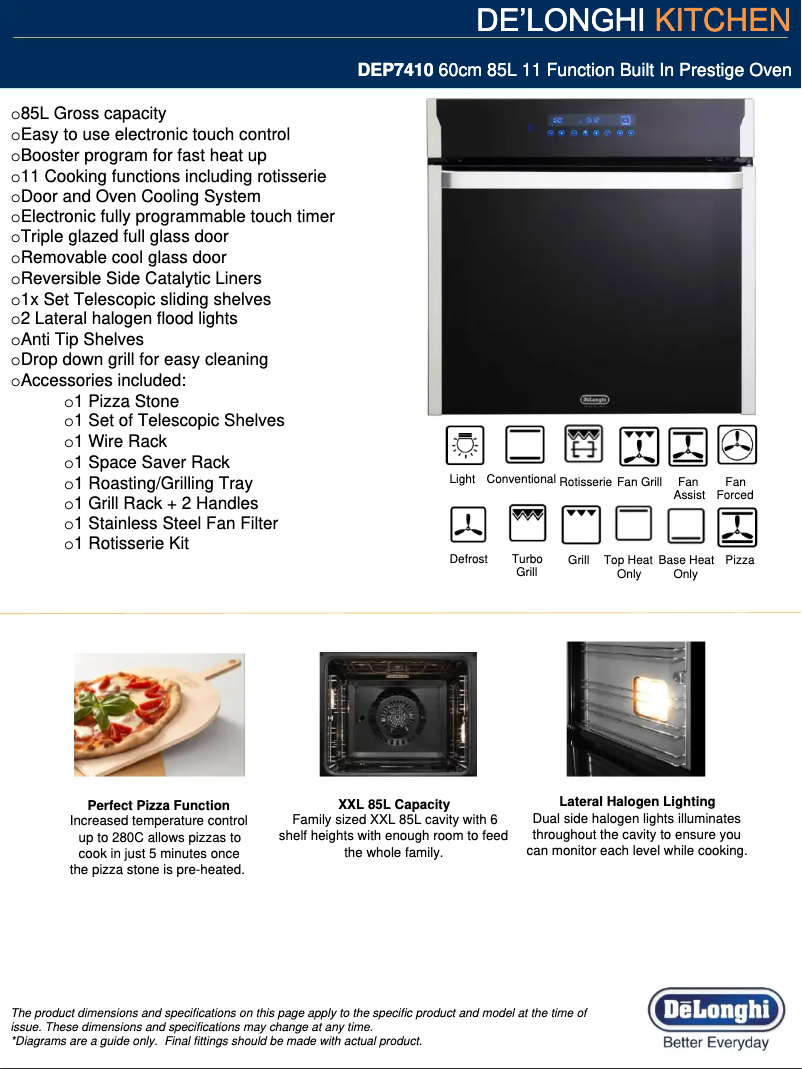 Image de la première page du manuel de l'appareil DEP7410