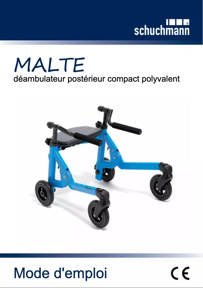 Image de la première page du manuel de l'appareil Malte