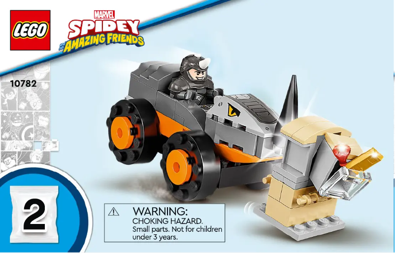 Page n°1 - Manuel utilisateur Lego 10782