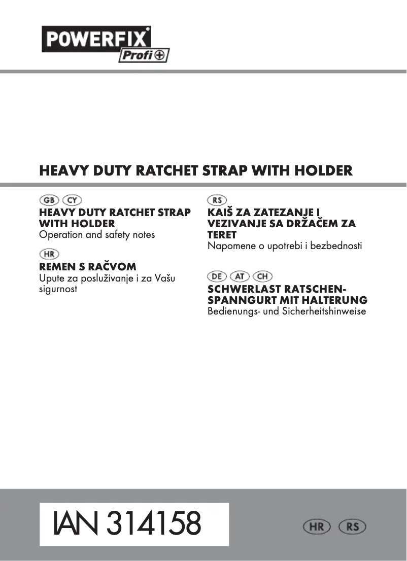 Página 1 del manual Manual de usuario Powerfix HG04646