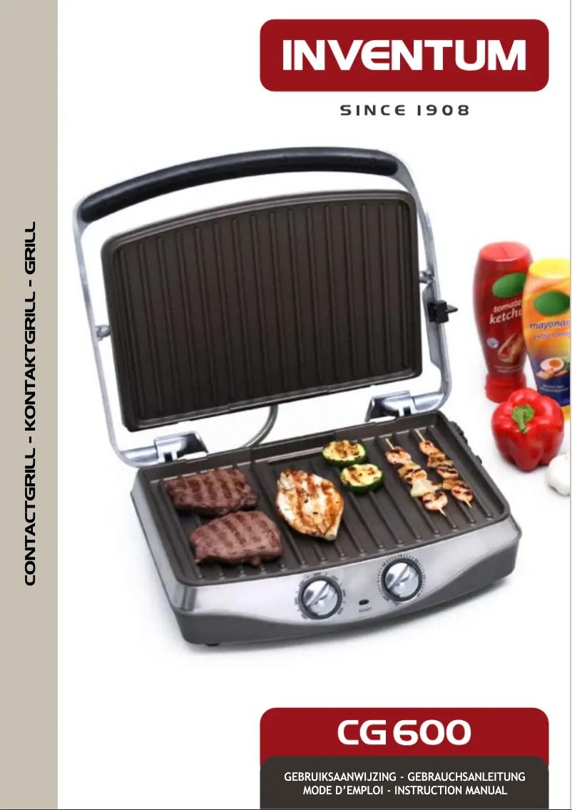 Página 1 del manual Manual de usuario Inventum CG600