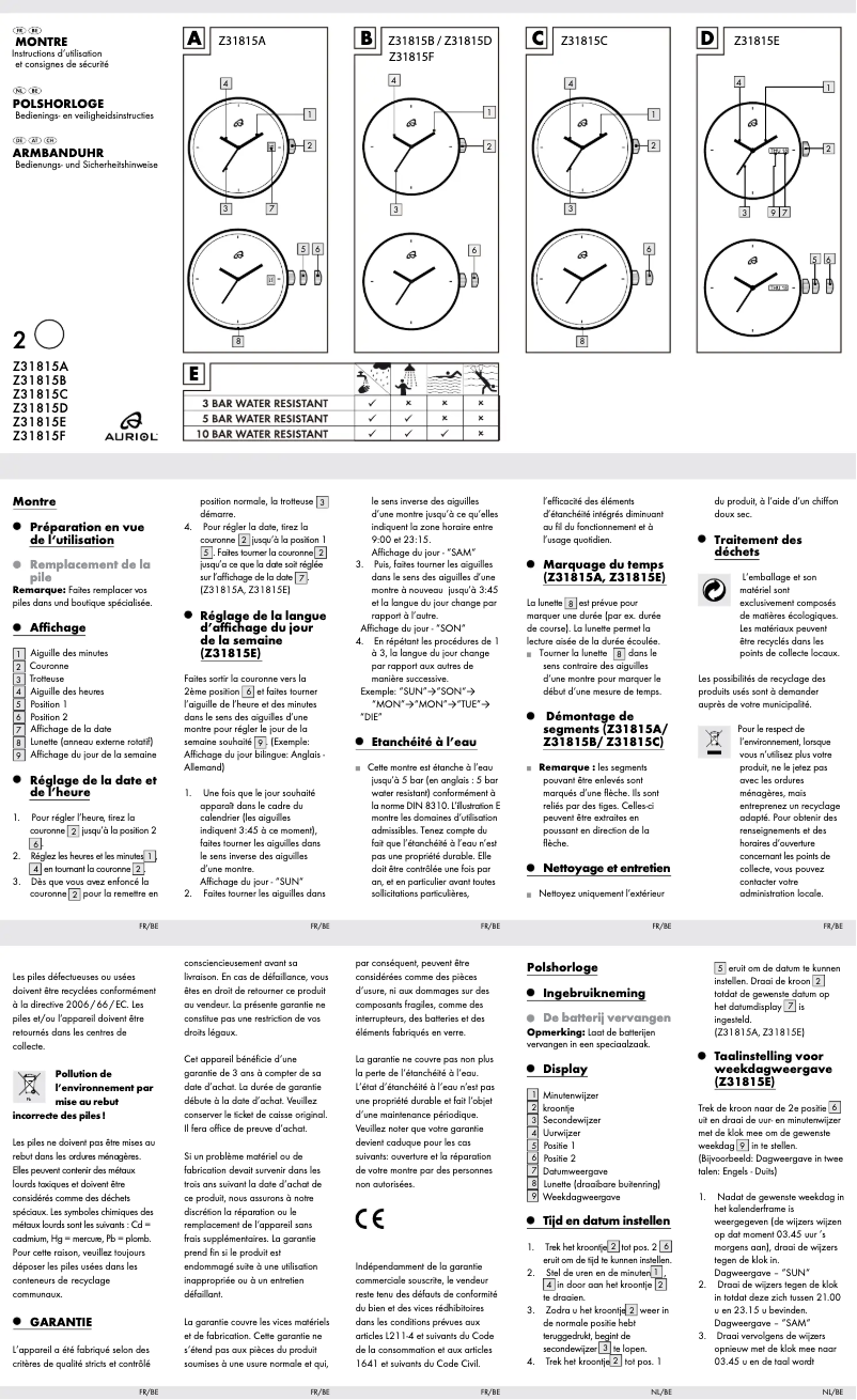 Image de la première page du manuel de l'appareil IAN 94449