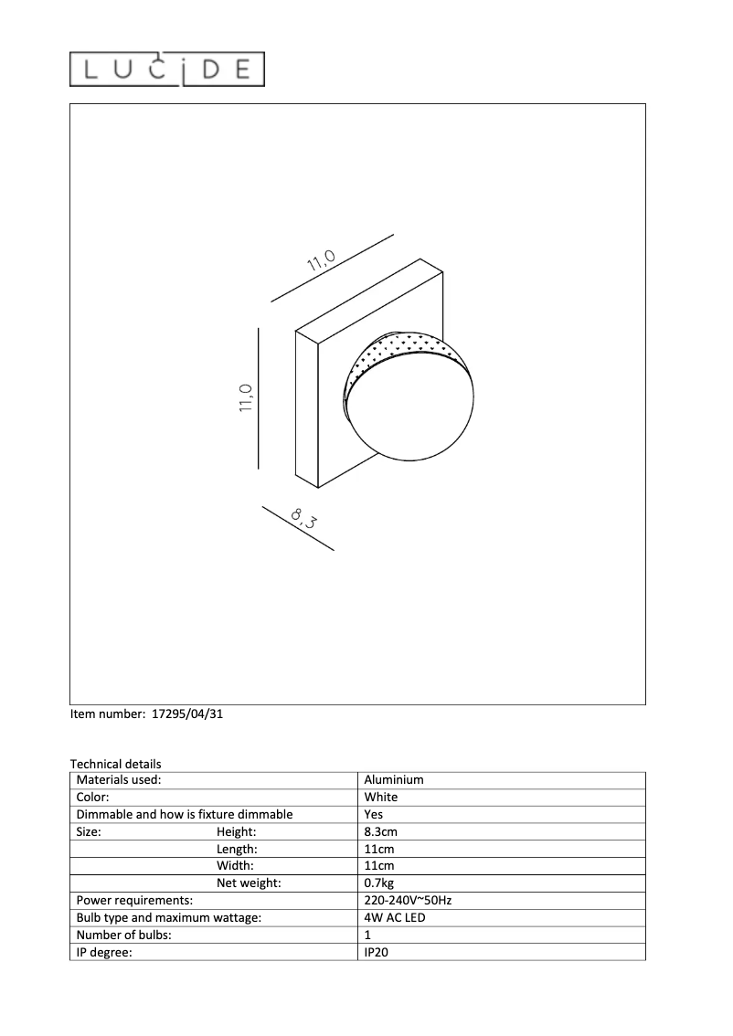 Image de la première page du manuel de l'appareil Phil