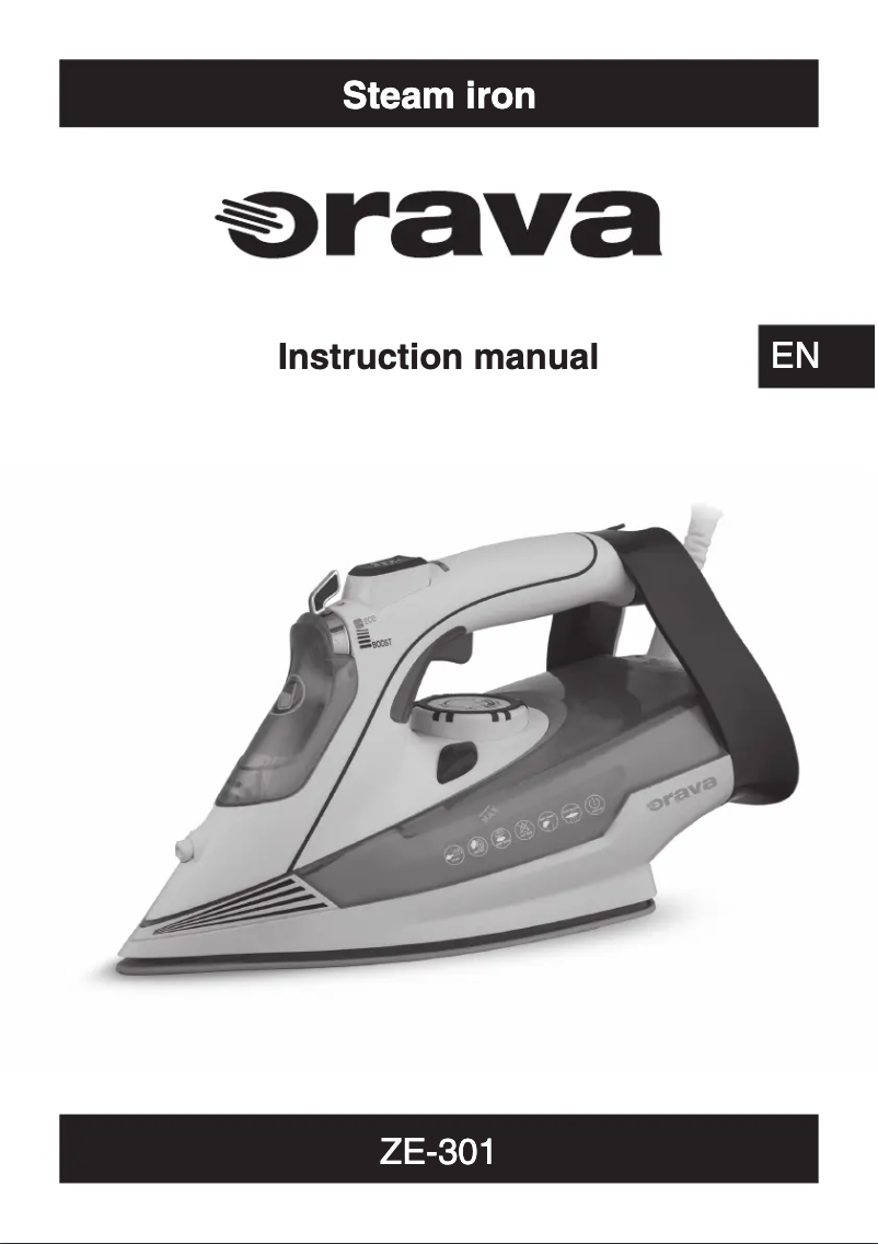 Page n°1 - Manuel utilisateur Orava ZE-301