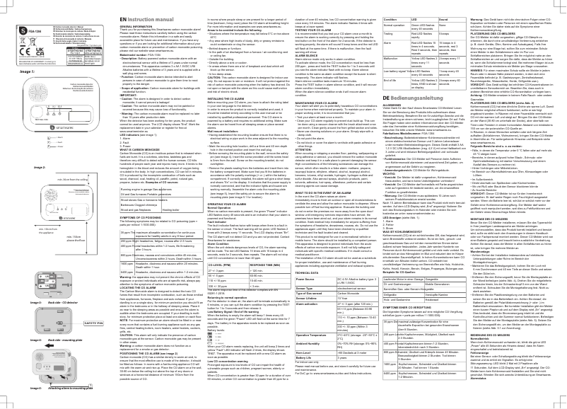 Página 1 del manual Manual de usuario Smartwares FGA-13041