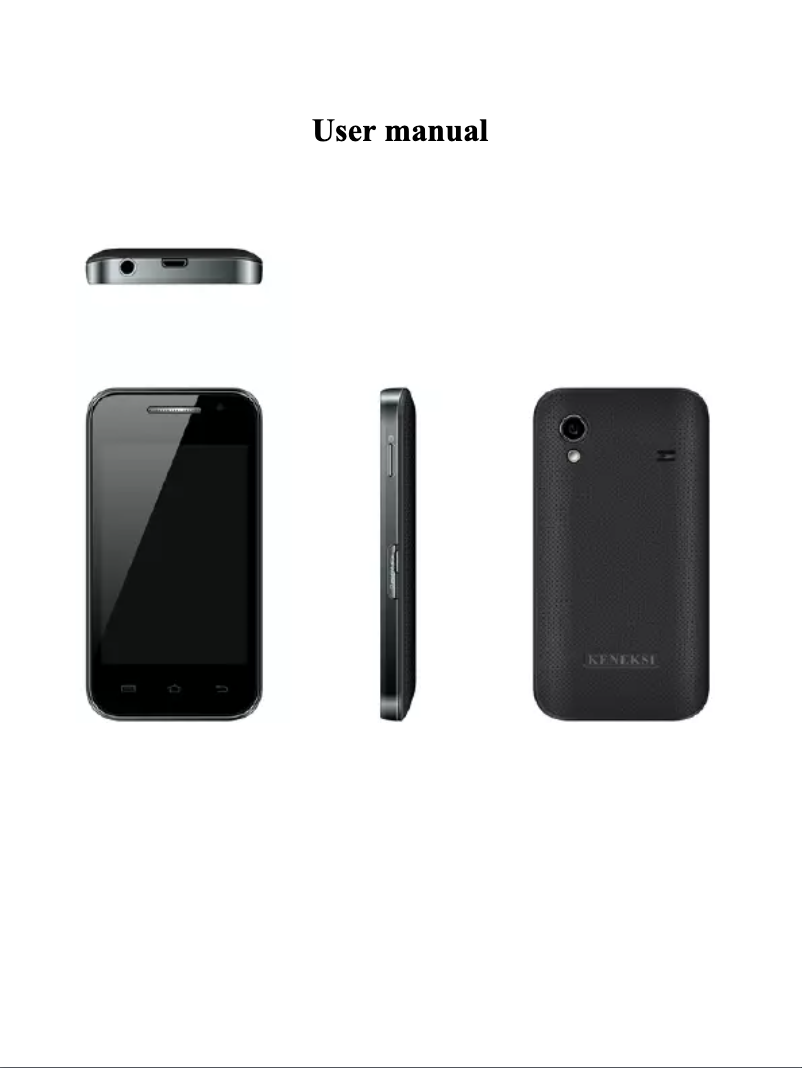 Página 1 del manual Manual de usuario Keneksi Teta