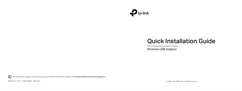 Page n°1 - Manuel utilisateur TP-Link Archer T4UH