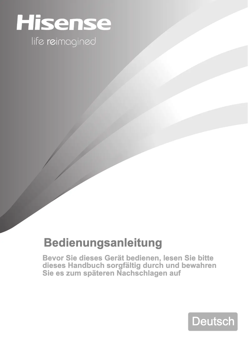 Page 1 de la notice Manuel utilisateur Hisense RB440N4AFD