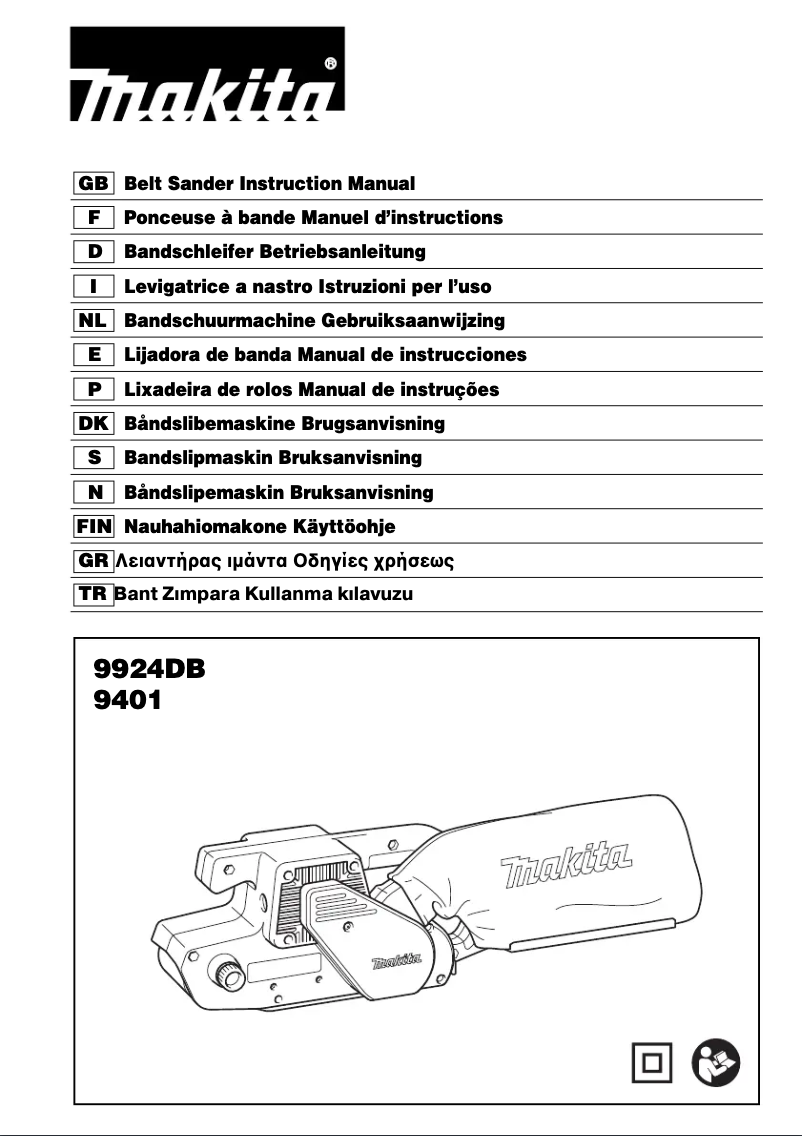 Image de la première page du manuel de l'appareil 9924DB