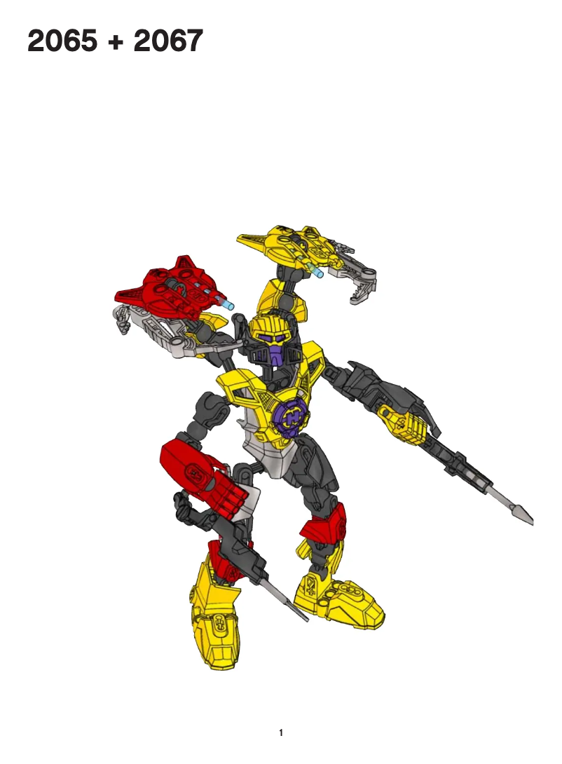 Page 1 de la notice Manuel utilisateur Lego EVO 2.0