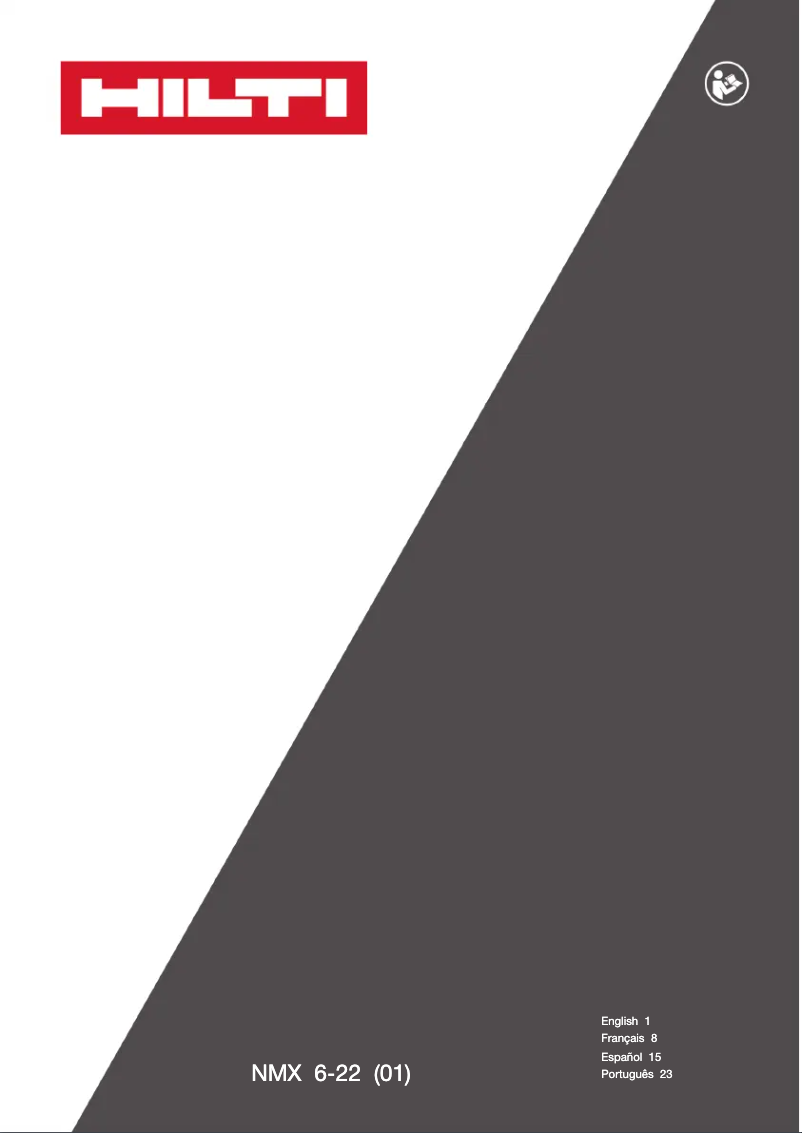 Image de la première page du manuel de l'appareil NMX 6‑22 (01)