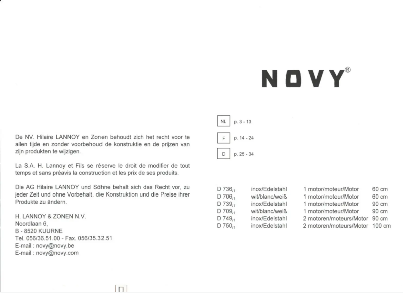 Imagen de la primera página del manual del dispositivo 739