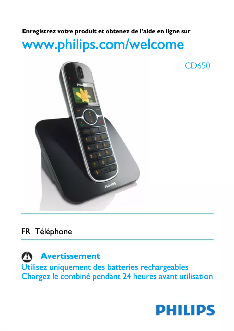 Imagen de la primera página del manual del dispositivo Perfect sound CD6501B