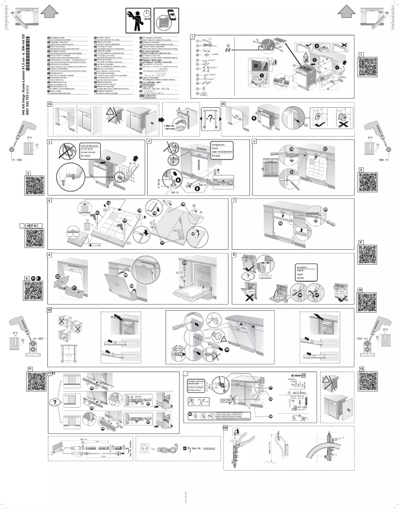 Page 1 de la notice Manuel utilisateur Bosch SMI4EVS15E