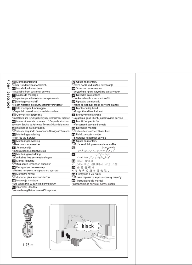 Page n°1 - Manuel utilisateur Neff S145EAS01E