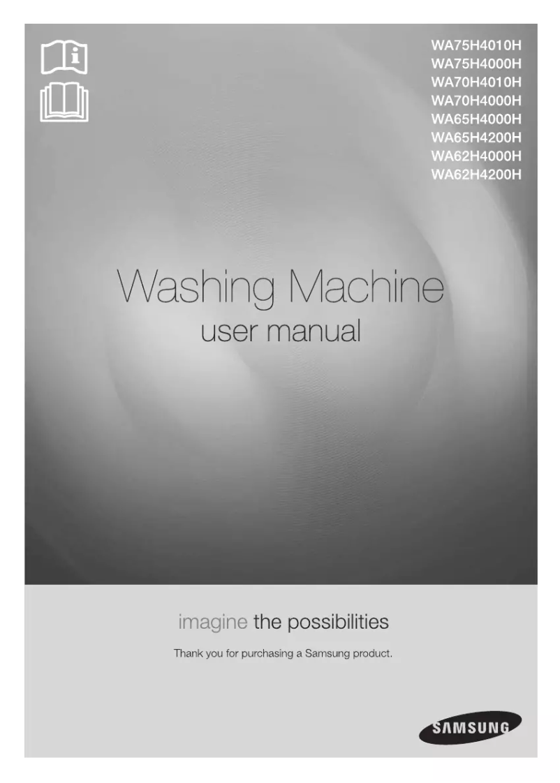 Image de la première page du manuel de l'appareil WA75H4020HL