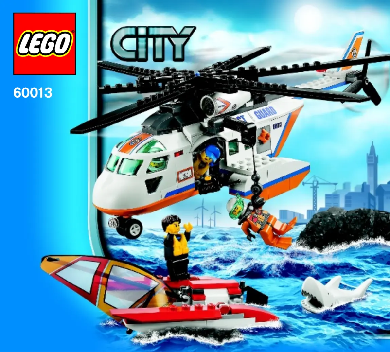 Page 1 de la notice Manuel utilisateur Lego City 60013