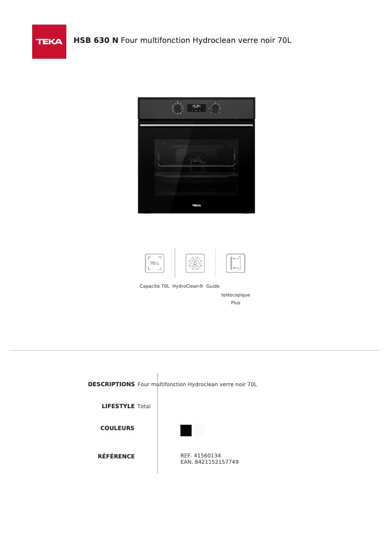 Image de la première page du manuel de l'appareil HSB 630 N