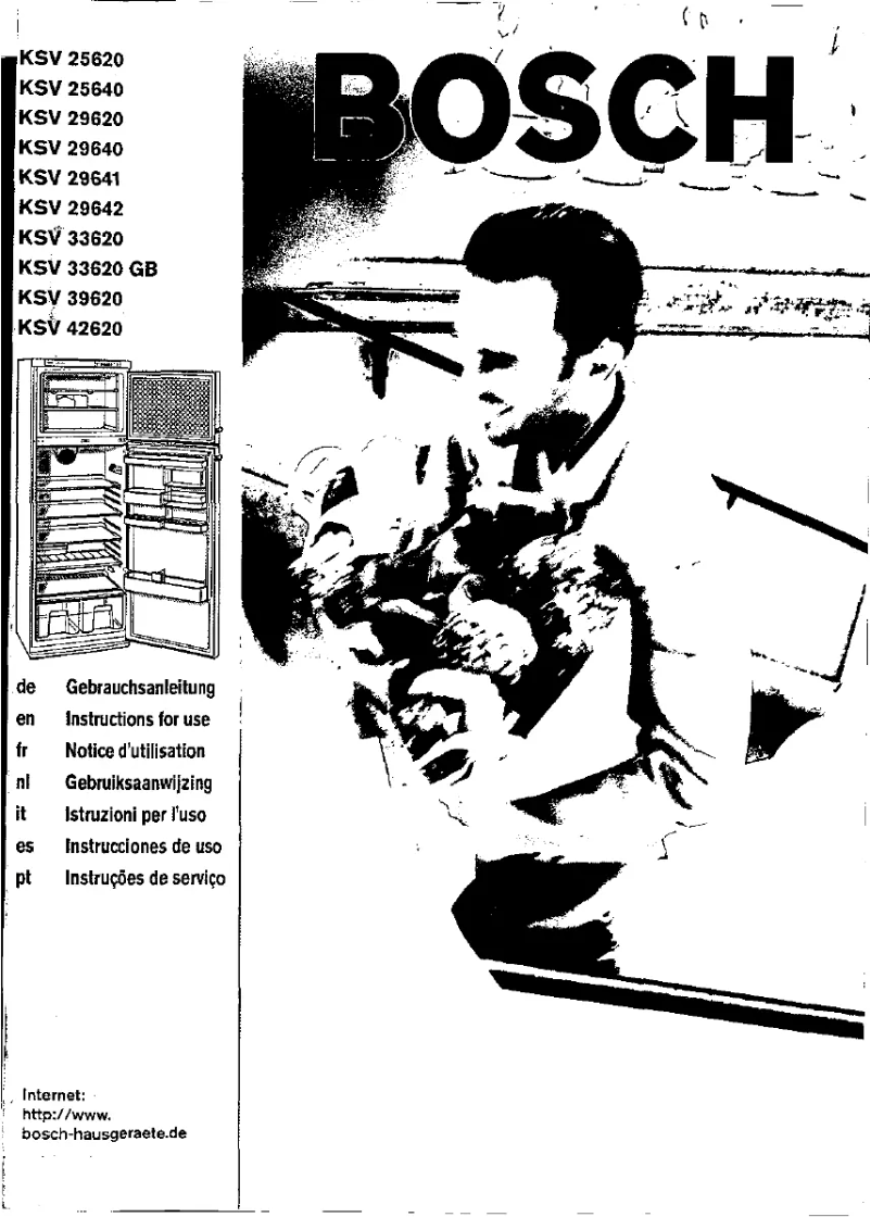 First page image of the manual for KSV25620