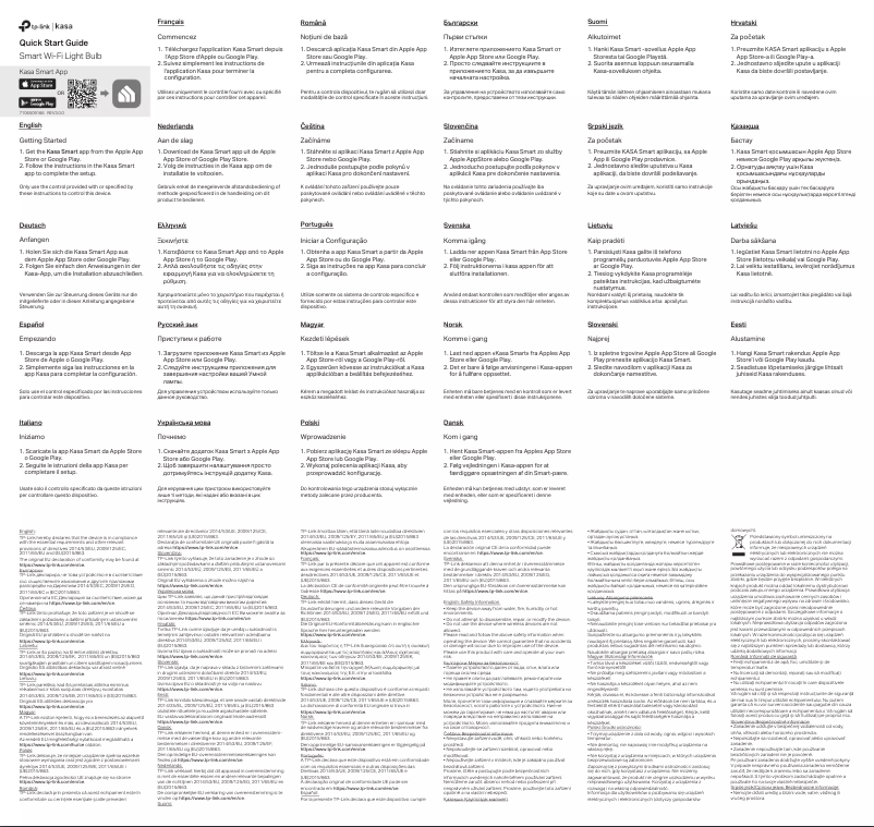 Image de la première page du manuel de l'appareil KL130