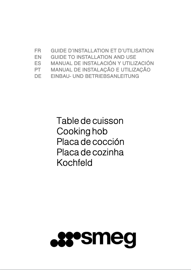 Page 1 de la notice Manuel utilisateur Smeg SI3633D