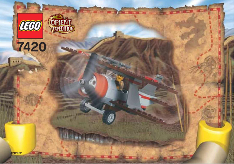 Page n°1 - Manuel utilisateur Lego Adventurers 7420