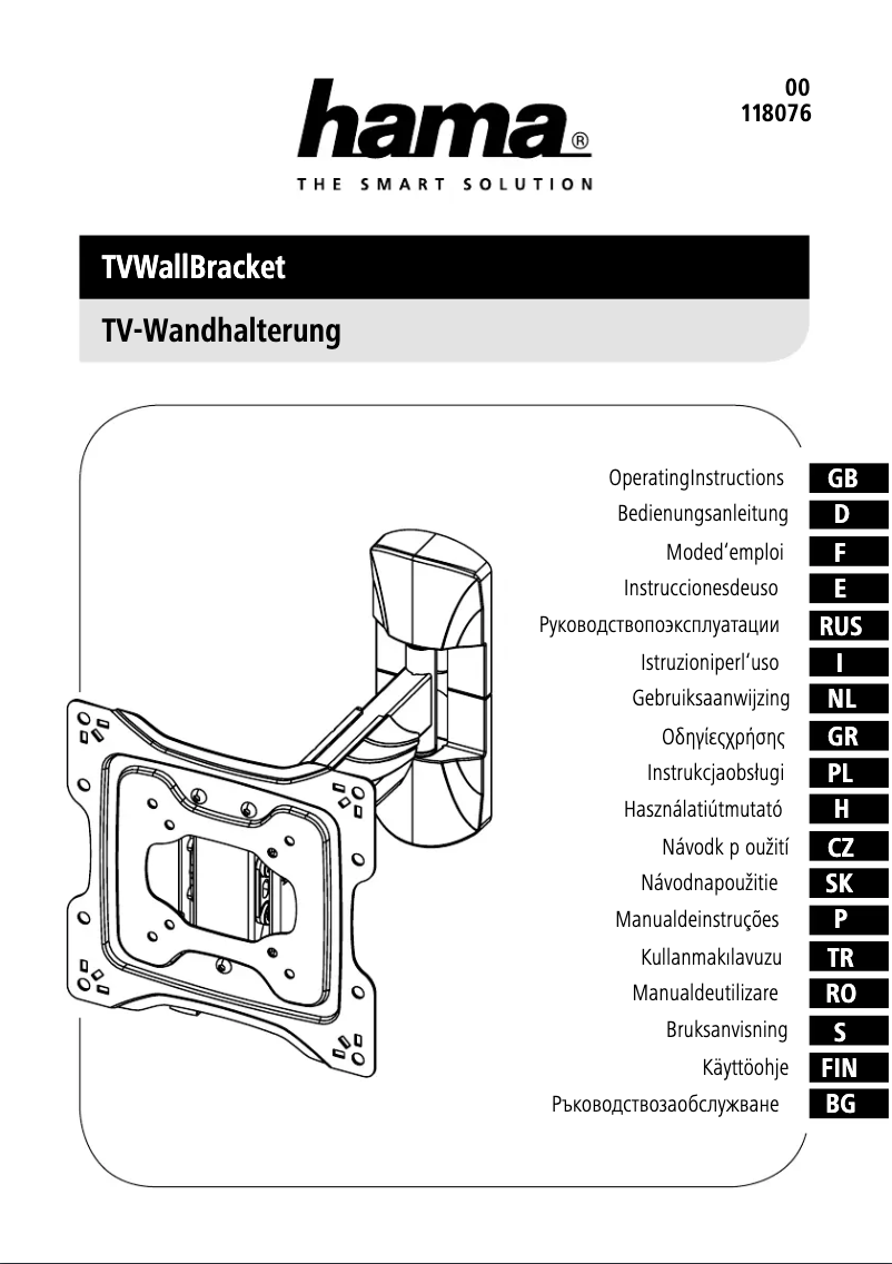 Page 1 de la notice Manuel utilisateur Hama Professional 00118076