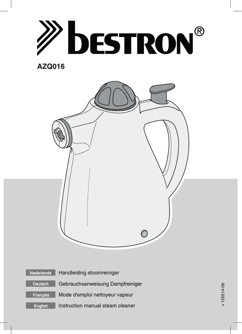 Page n°1 - Manuel utilisateur Bestron AZQ016