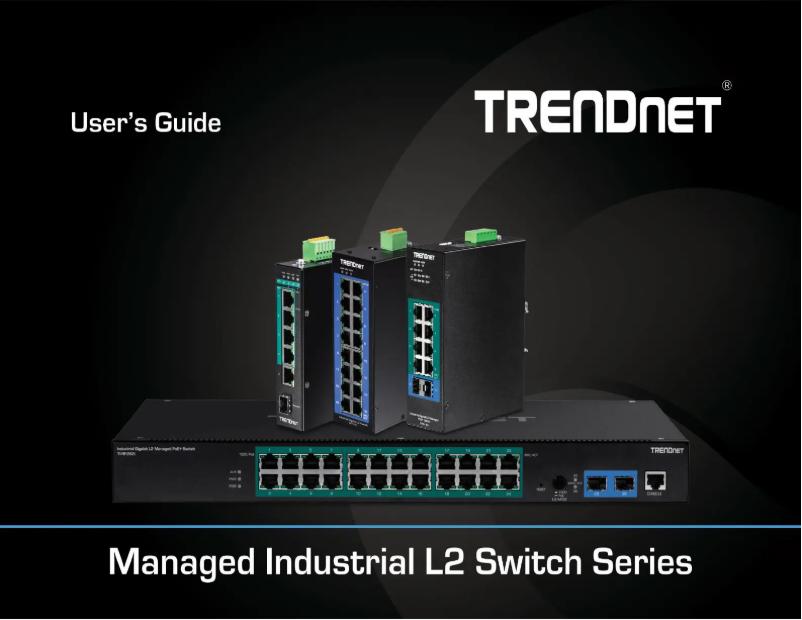 Page n°1 - Manuel utilisateur TRENDnet TI-RG262i