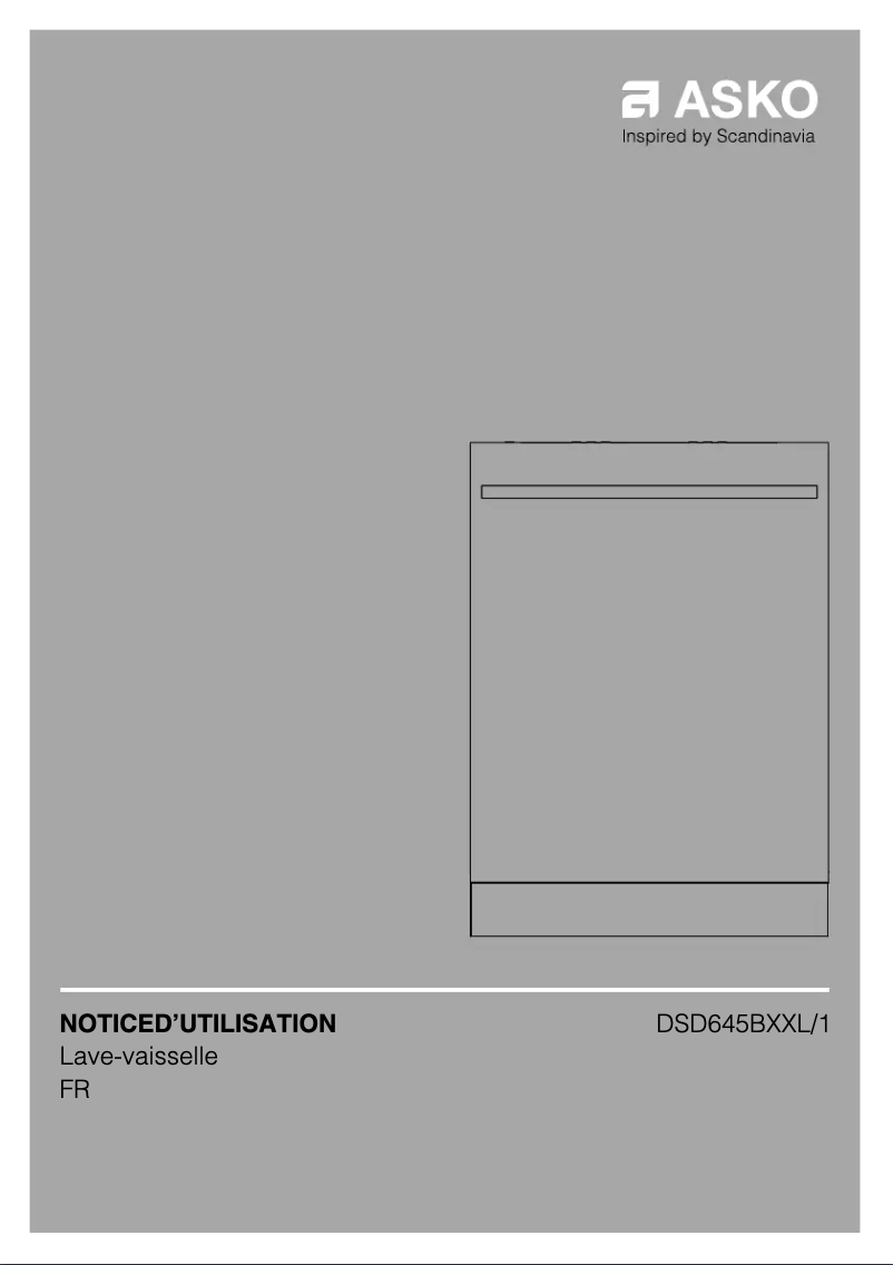 Image de la première page du manuel de l'appareil DSD645BXXL/1