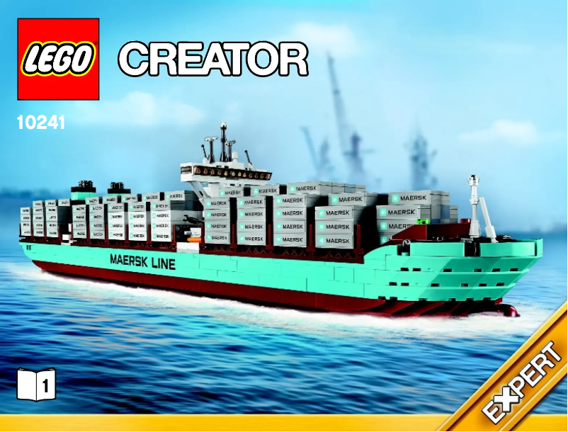 Page 1 de la notice Manuel utilisateur Lego Creator Expert 10241