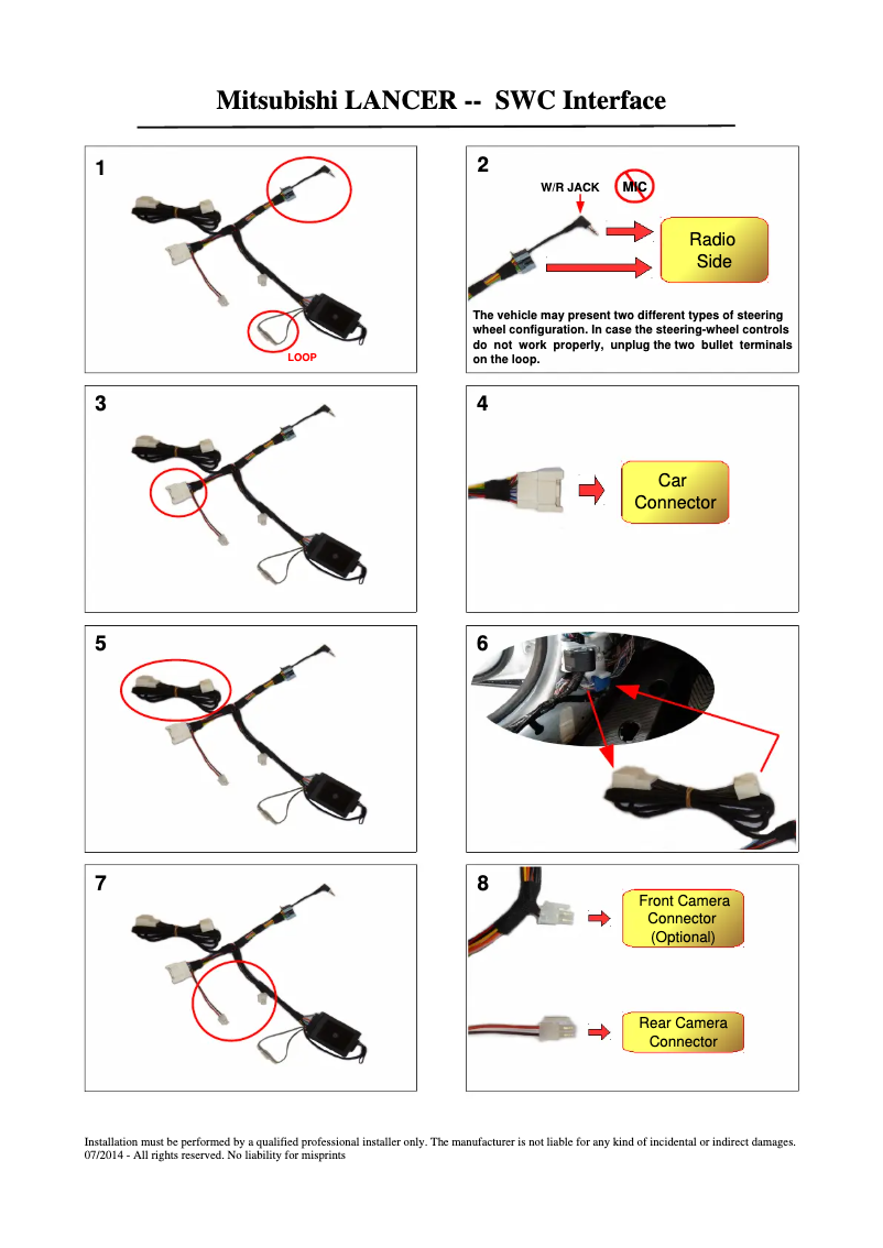 Page n°1 - Manuel utilisateur Pioneer CD-HW-MIT.004