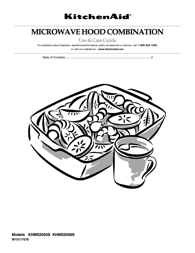 Page n°1 - Manuel utilisateur KitchenAid KHMS2050SBL1