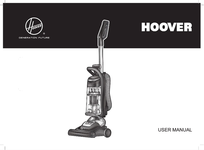 Page n°1 - Manuel utilisateur Hoover GL71GL01