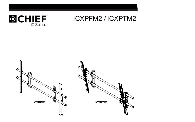 Page 1 de la notice Manuel utilisateur Chief ICXPFM2T03